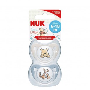 NUK Silicone Soother 6-18m